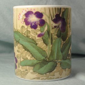 *BOGO mugs* 12 oz mug Lacma Okamoto Shuki dandelion & violets discontinued (w822